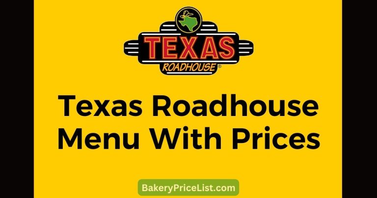 Texas Roadhouse Menu With Prices 2024 Updated