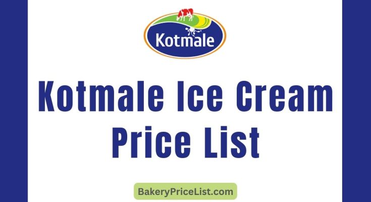 Kotmale Ice Cream Price List 2023 in Sri Lanka, Kotmale Ice Cream Menu with Prices 2023