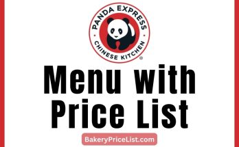 Panda Express Menu Prices 2023, Panda Express Menu with Prices 2023