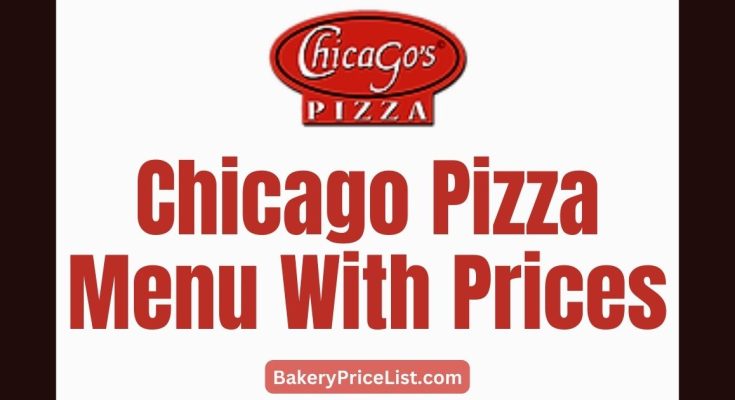 Chicago Pizza Menu With Prices 2024
