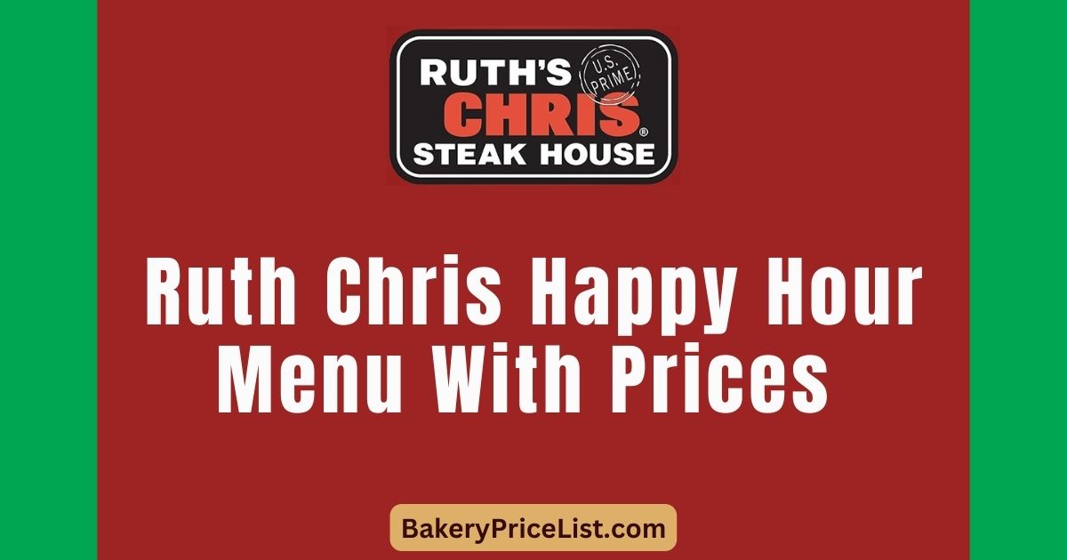 Ruth'S Chris Menu With Prices 2024 Pdf - Janaye Kissie